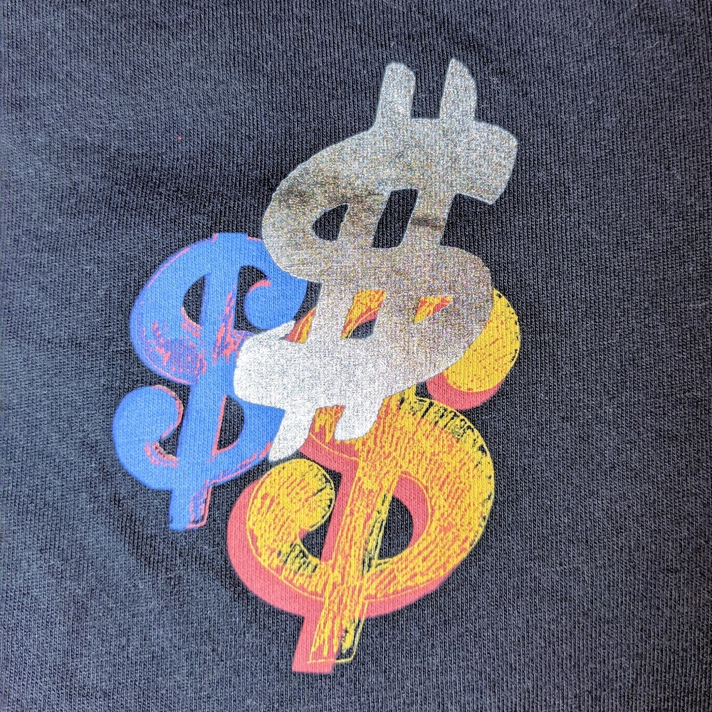 NWT Andy Warhol x Uniqlo T-Shirt Black Women's M